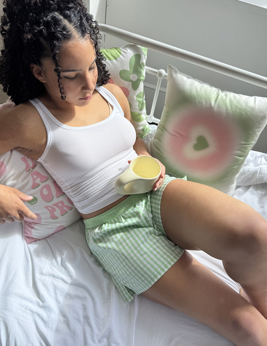 | Pistachio Gingham