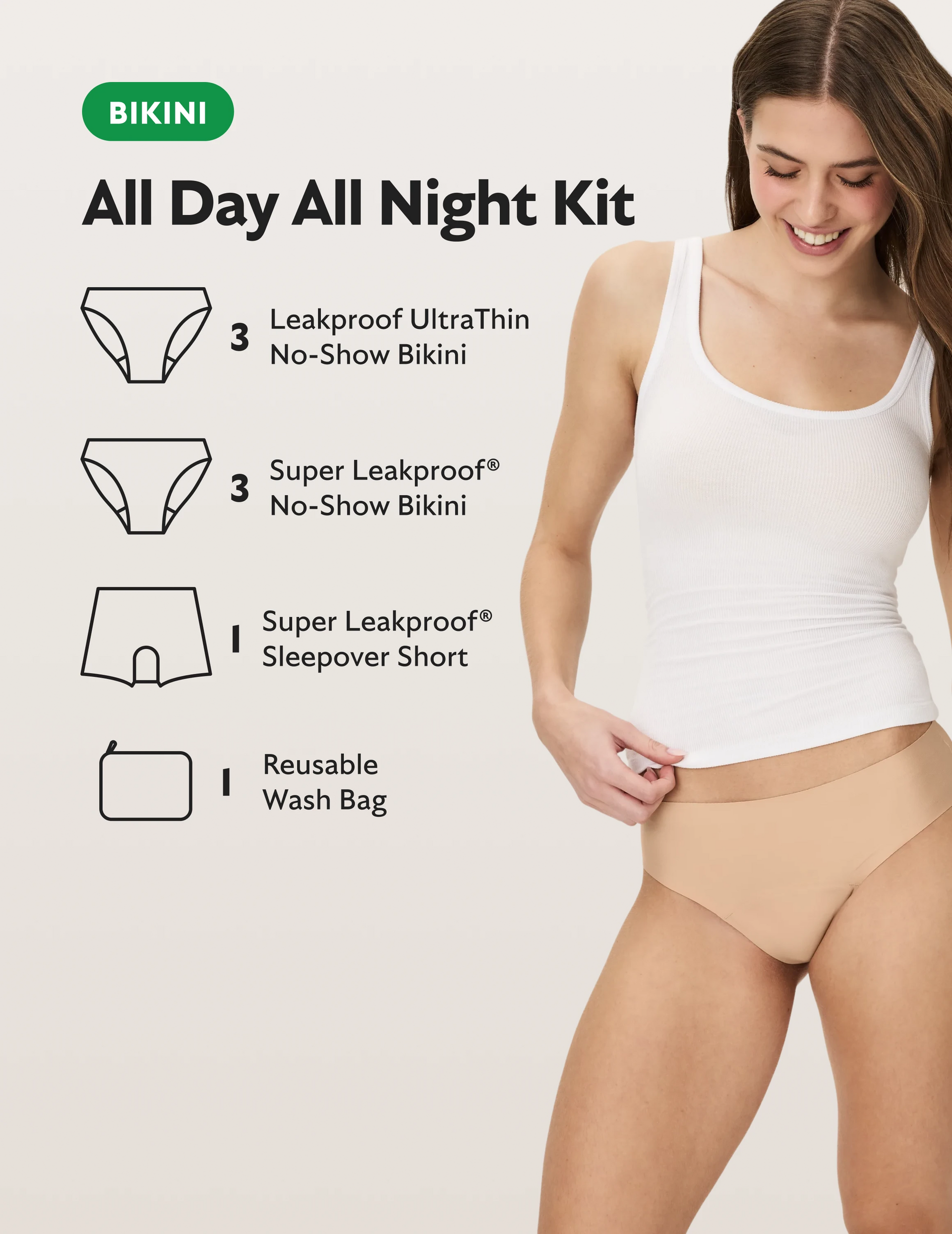All Day All Night Kit - Bikini