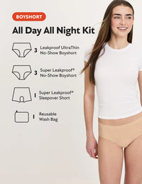 All Day All Night Kit - Boyshort