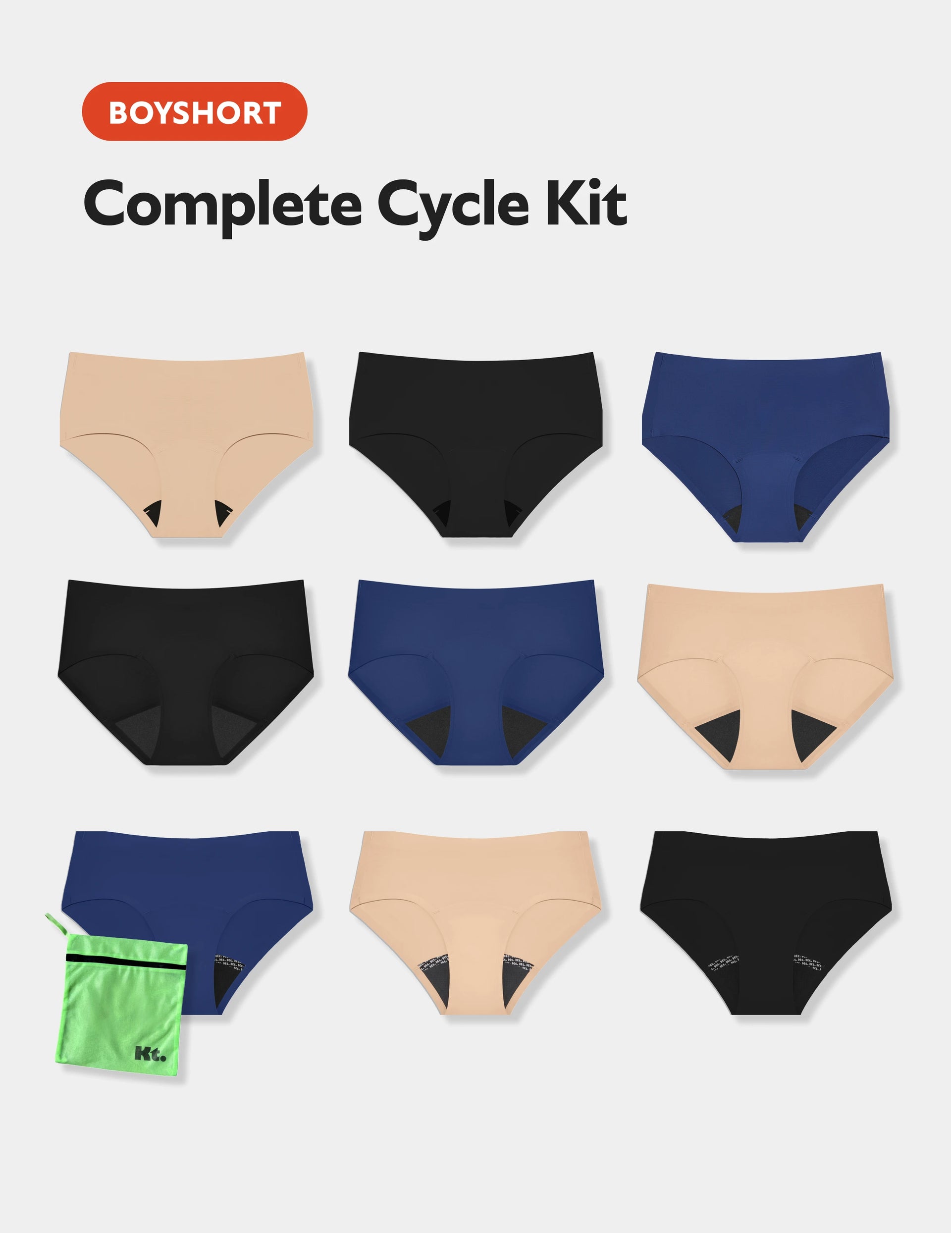 Complete Cycle Kit - Boyshort