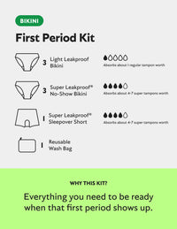 First Period Kit - Bikini