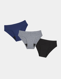 Leakproof Cotton Underwear Bikini 3-Pack